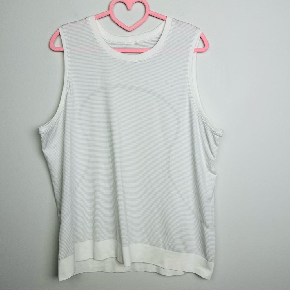 Lululemon Athletica White Tank Top Size 14